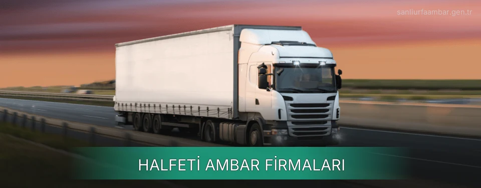 Halfeti Ambar Taşımacılık